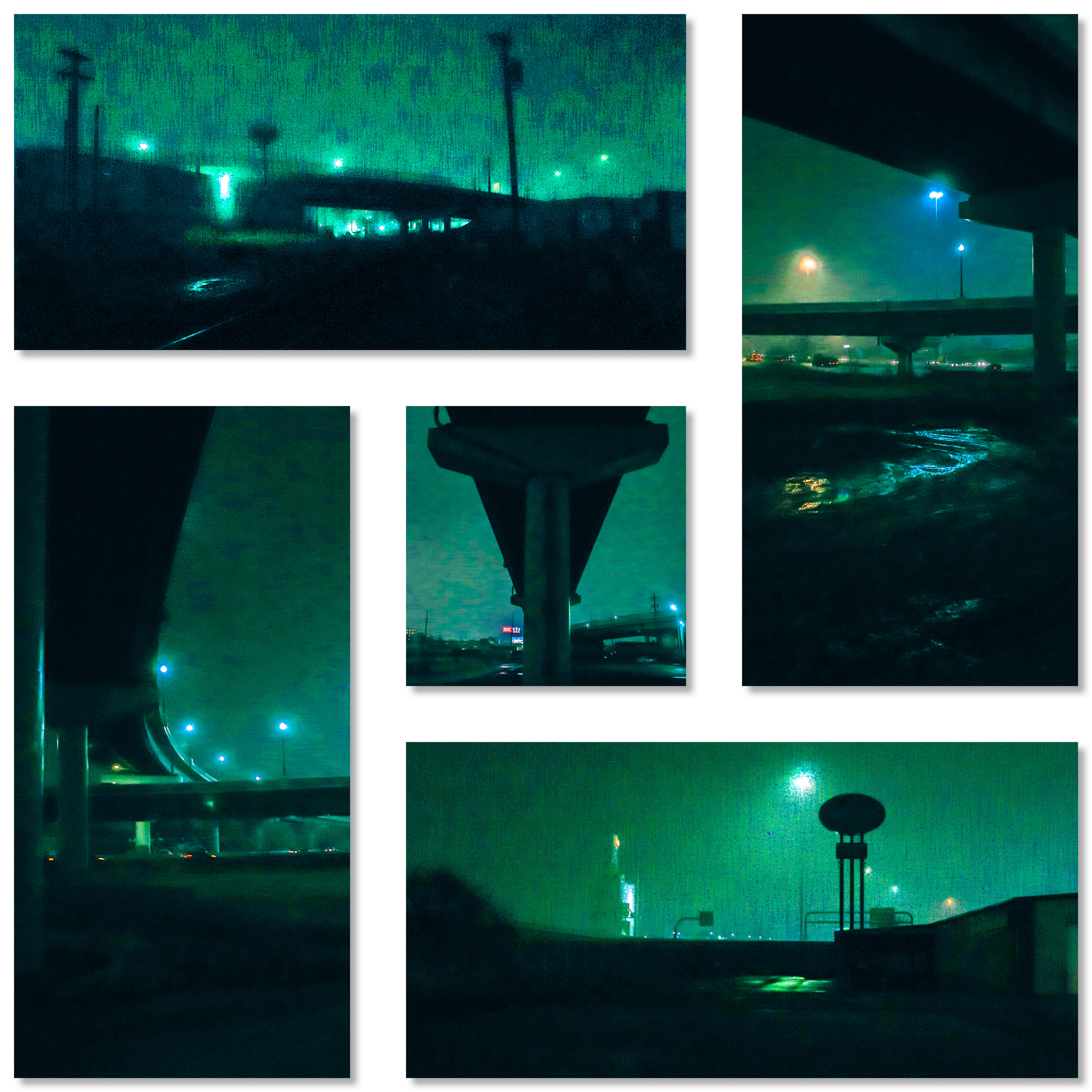 large scale detail view of 'AQI 151'